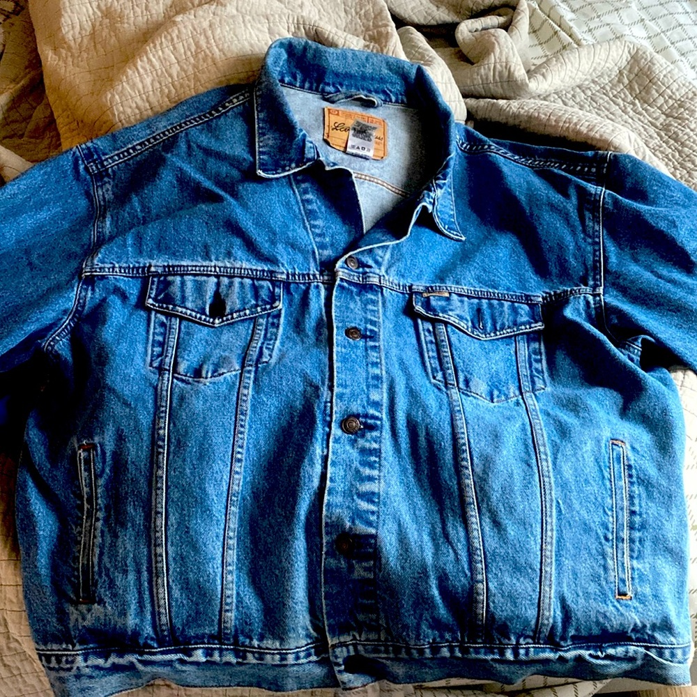 Levi Strauss signature Levi’s denim jacket.